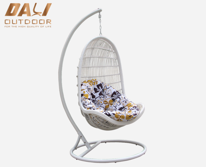 Egg Design Kannettava Indoor Rottinkinen patiotuoli